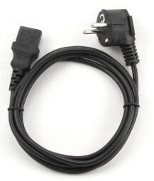 Kabelis Gembird Power cord (C13) 1m (PC-186-1M)