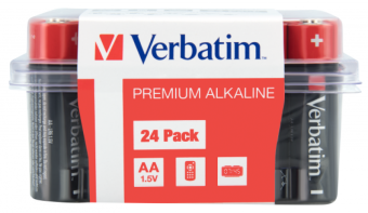 Baterijas Verbatim AA Premium Alkaline 24-Pack 1.5V (49505V)