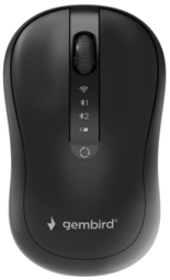 Pele Gembird MUSW2-4B-01 Wireless Black (MUSW2-4B-01)