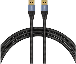 Kabelis Savio DisplayPort 2.1 Male - DisplayPort Male 8K 2m (CL-210)