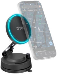 Telefona turētājs SBS Magnetic wireless car mount 15W (TESUPSUCTIONMAG15W)