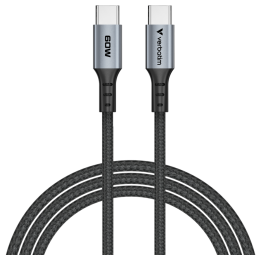 Kabelis Verbatim Sync&Charge Cable 60W 120cm (31845V)