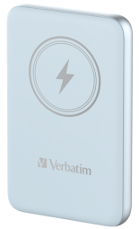 Enerģijas krātuve Verbatim Charge n Go 10000mAh Magnetic Wireless Charge Blue (32247V)
