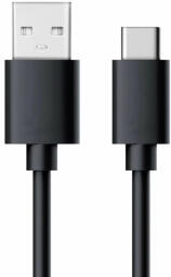 Kabelis Brackton USB-A Male - USB Type-C Male 1m 50W (U-35-01.0D)