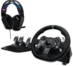 Spēļu stūre Logitech G920 Driving Force Xbox With Logitech G335 (991-000551)