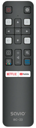 Pults Savio TCL universal RC-23 (RC-23)
