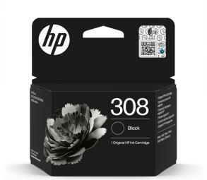 Tintes kārtridžs HP 308 Black (7FP21UE)
