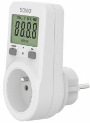 Elektriskais skaitītājs Savio Power Meter with LCD Screen (AE-02)