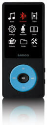 Atskaņotājs Lenco XEMIO-860BU 8GB Black/Blue (XEMIO-860BU)