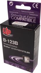Tintes kārtridžs UPrint Brother LC123BK Black (B-123B-UP)