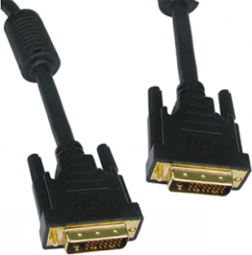 Kabelis Brackton DVI-D - DVI-D 2K 60Hz 5m (DVI-SKB-0500.B)