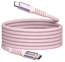 Kabelis Verbatim Sync & Charge Magnetic Type-C  100W 120cm Pink (31857V)