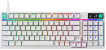 Klaviatūra Logitech G316 X 98 White Wired US (920-014231)