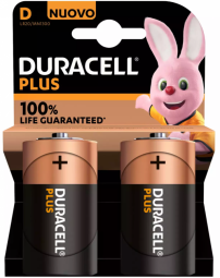 Baterija Duracell D2 Basic Alkaline 2 Pack (5000394141988)