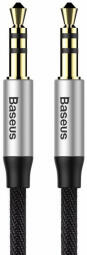 Kabelis Baseus 3.5mm Male - 3.5mm Male Grey (CAM30-BS1)
