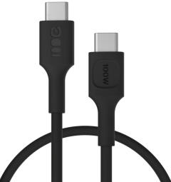Kabelis Green Cell PowerFlex Fast Charging USB Type-C Male - USB Type-C Male 100W Black 1.2m (KABGC100PF120PB)