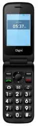 Mobilais tālrunis E-star Digni Flip Black (DIGNIFLIPB)