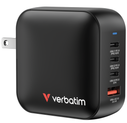 Lādētājs Verbatim Universal Mini GaN Wall Charger 100W UK + EU (32231V)