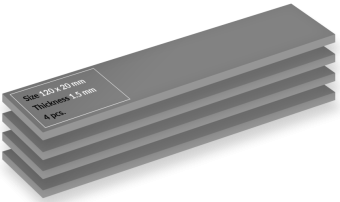 Arctic Thermal Pad TP-4 120x20x1.5mm 4pcs (ACTPD00067A)