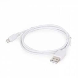 Gembird USB Male - Apple Lightning Male 1m White (CC-USB2-AMLM-W-1M)