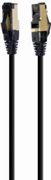 Kabelis Gembird S/ FTP Cat. 8 LSZH Patch Cord Black 15 m (PP8-LSZHCU-BK-15M)