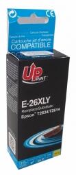 Tintes kārtridžš UPrint Epson 26XLY T2634/T2614 Yellow (E-26XLY-UP)