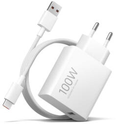 Lādetājs Xiaomi 100W Charging Combo White USB Type-A 5 A (BHR095VEU)