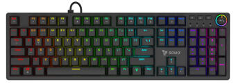 Klaviatūra Savio Styx Mechanical keyboard Brown Outemu (STYX BROWN)