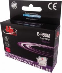Tintes kārtridžs UPrint Brother LC980/1100MA Magenta (B-980M-UP)