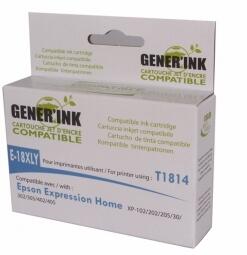 Tintes kārtridžs Generink Epson E-18XL Yellow (E-18XLY-GI)