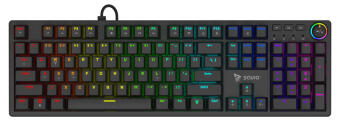 Klaviatūra Savio Styx Mechanical keyboard Blue Outemu (STYX BLUE)