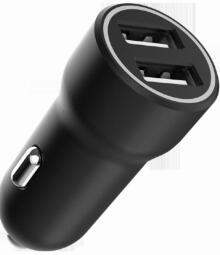 Auto lādētājs Gembird 2-port USB Car Charger Black (TA-UC-2A15-CAR-01)