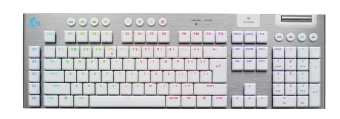 Klaviatūra Logitech G915X Lightspeed Wireless White US (920-012690)