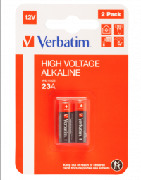 Baterijas Verbatim MN21 23A High Voltage Alkaline 2-Pack 12V (49940V)