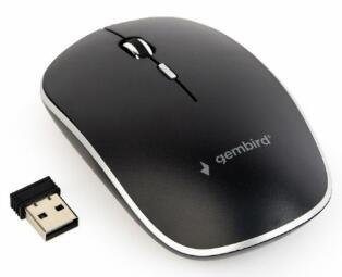 Gembird MUSW-4B-01 Wireless Black (MUSW-4B-01)