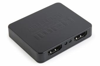 Gembird HDMI Splitter Male - 2 x HDMI Female Black (DSP-2PH4-03)