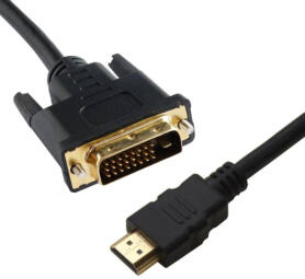 Kabelis Brackton DVI - HDMI 2K 60Hz 1m (DHD-SKB-0100.B)