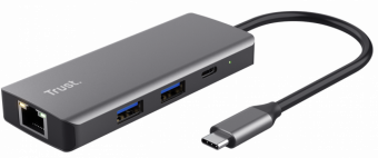 Dokstacija Trust Dalyx 6-in-1 USB-C Multi-Port (24968)