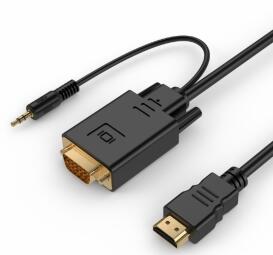 Gembird HDMI Male - VGA Male + 3.5mm 3m Full HD (A-HDMI-VGA-03-10)