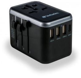 Lādētājs Verbatim Universal Travel Adapter UTA-04 (49546V)