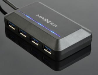 Maxxter 4 port USB 3.1 Type-C Hub (ACT-HUB3C-4P)