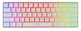 Genesis Thor 660 G2 60% White RGB Gateron Brown (NKG-2197)