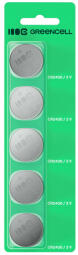 Baterijas Green Cell Blister 5x Lithium Battery CR2430 (X5CR2430)