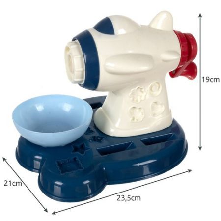 Makaronu mašīna ar piederumiem (plastilīns) (preces kods P22562)