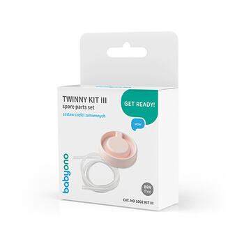 BabyOno 1002 KIT III TWINNY KIT III-крышка и трубка
