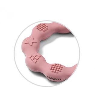Прорезыватель эластичный RING 825/02 pink