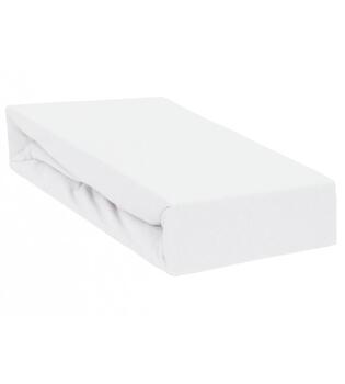 Palags jersī ar gumiju 120x60 cm WHITE (0445)
