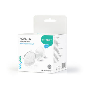 BabyOno 1485 KIT III -воронка 21 mm и силиконовая накладка