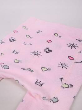 Zeķubikses rāpošanai 74/80 cm RAB-0025 pink