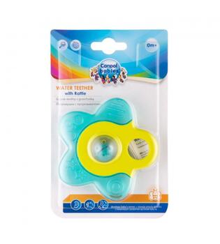 Прорезыватель с погремушкой STAR Canpol 56/161 turquoise